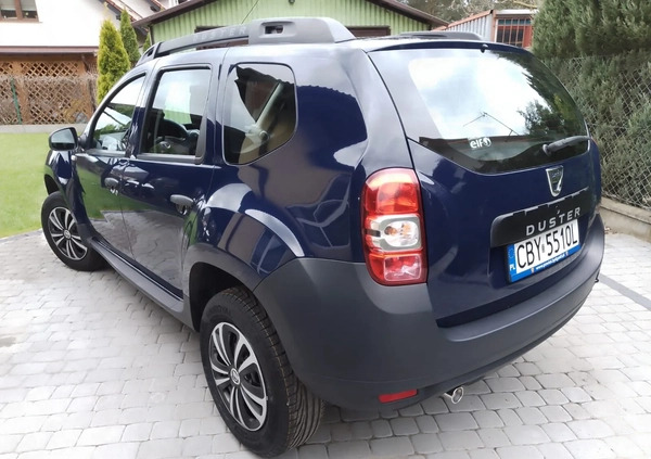 Dacia Duster cena 34900 przebieg: 129000, rok produkcji 2015 z Korsze małe 191